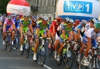 Krzysztof Szuder - TDP etap I, Ivan Basso w peletonie2